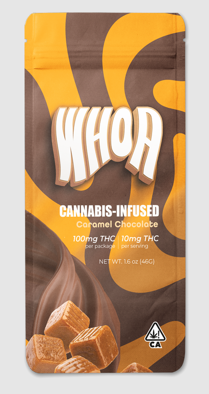 Edible: Caramel Chocolate Bar - 100mg