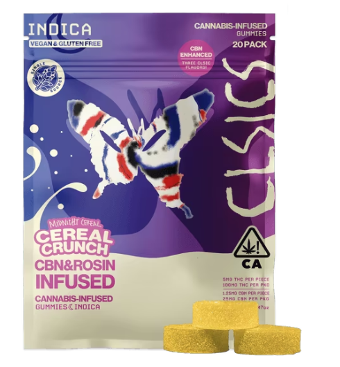 Edible: Midnight Cereal Killer CBN 20-Pack (Gummies) - 100mg