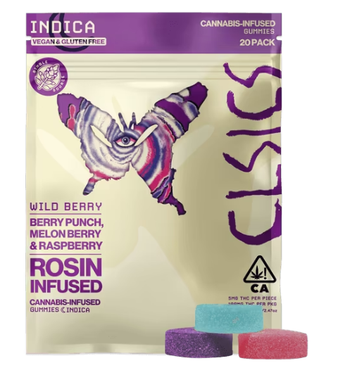 Edible: Wild Berry 20-Pack (Gummies) - 100mg