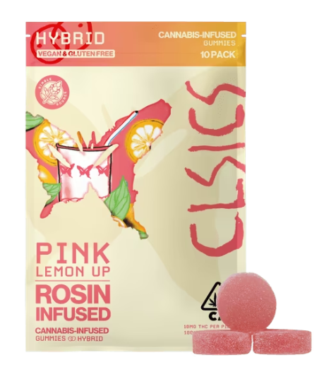 Edible: Pink Lemon Up (Gummies) - 100mg