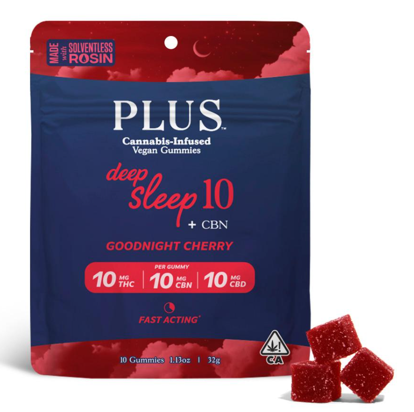 Edible: Goodnight Cherry (1:1:1 THC:CBN:CBD Gummy) - 100mg