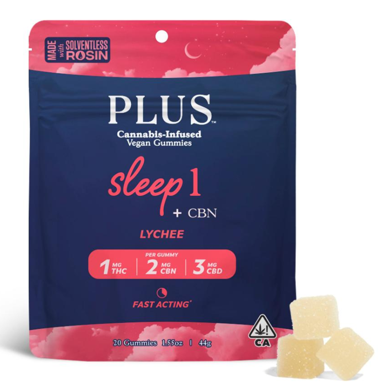 Edible: Sleep Lychee (3:2:1 CBD:CBN:THC Gummy) - 120mg