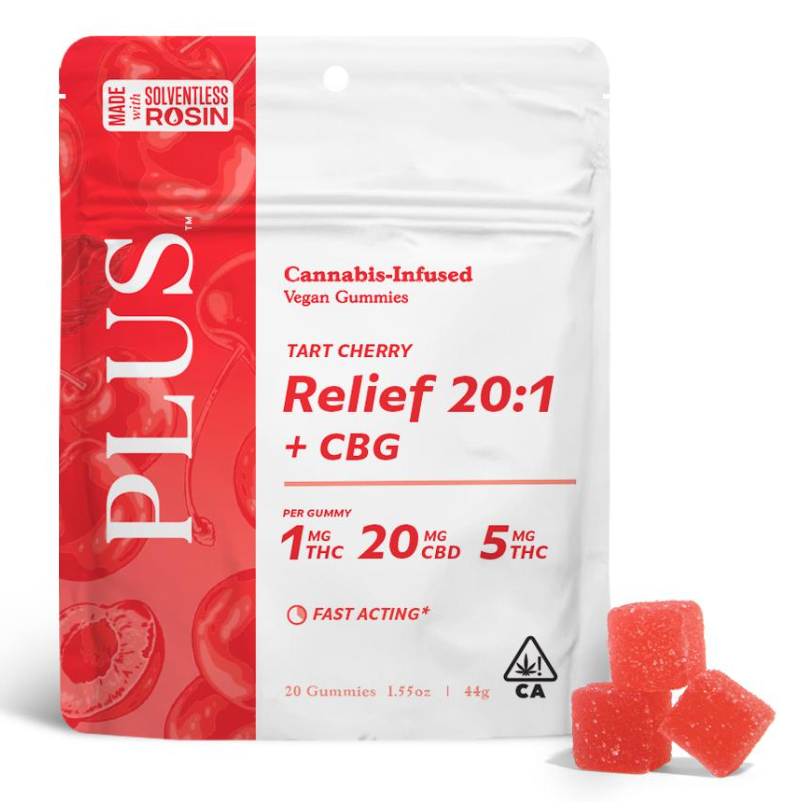 Edible: Tart Cherry (1:20 THC:CBD Gummy) - 380mg