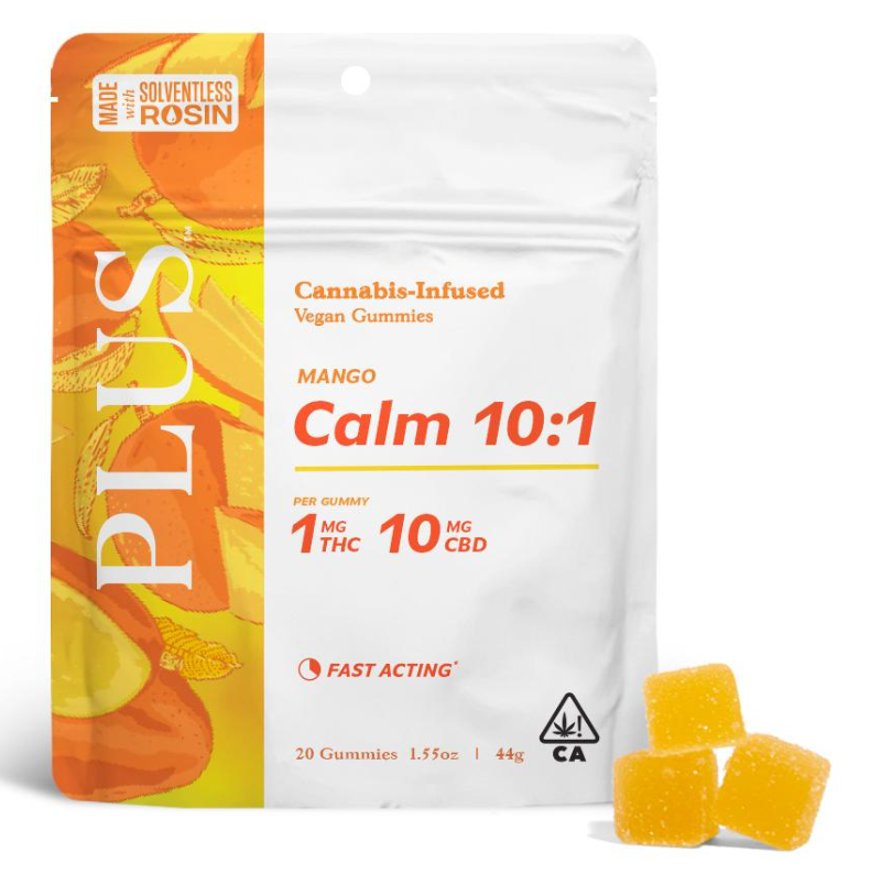 Edible: Tropical Mango (10:1 CBD:THC Gummy) - 180mg