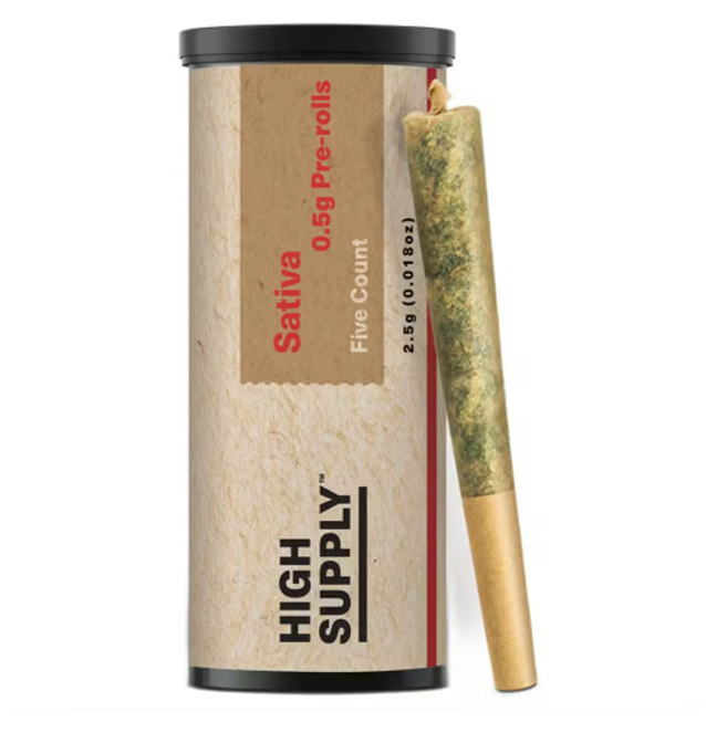 High Supply Gastropop 0.5g 5pk Prerolls