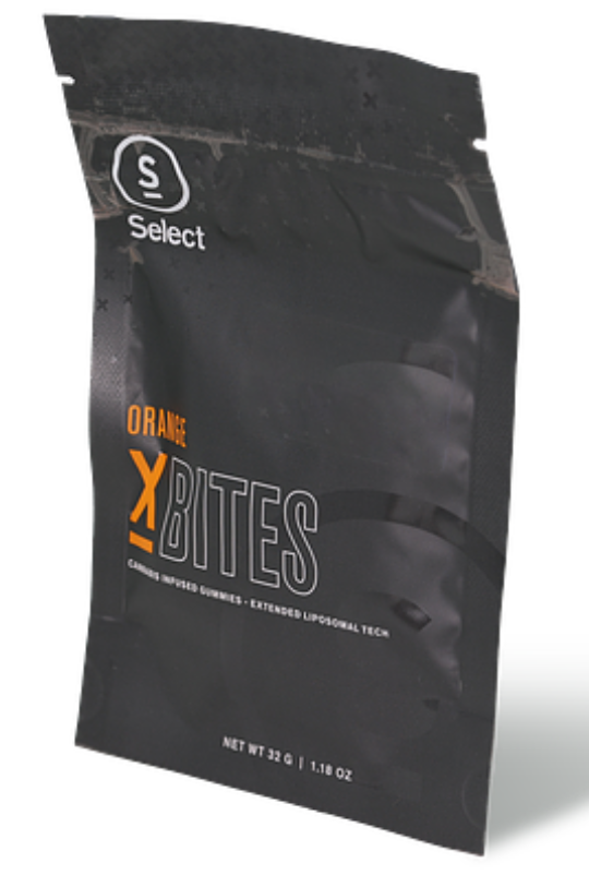 Select X Bites | Orange Matter | 100mg/10pk Soft Chews