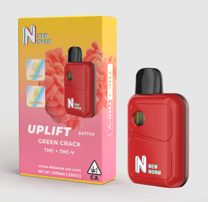New Norm - Vape: Uplift Disposable (Green Crack + THC-V)