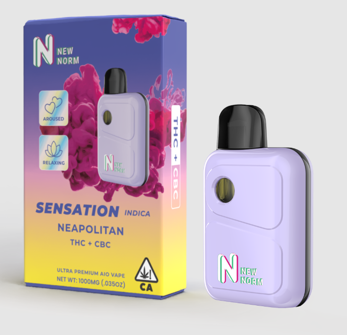 New Norm - Vape: Sensation Disposable (Neapolitan + CBC)