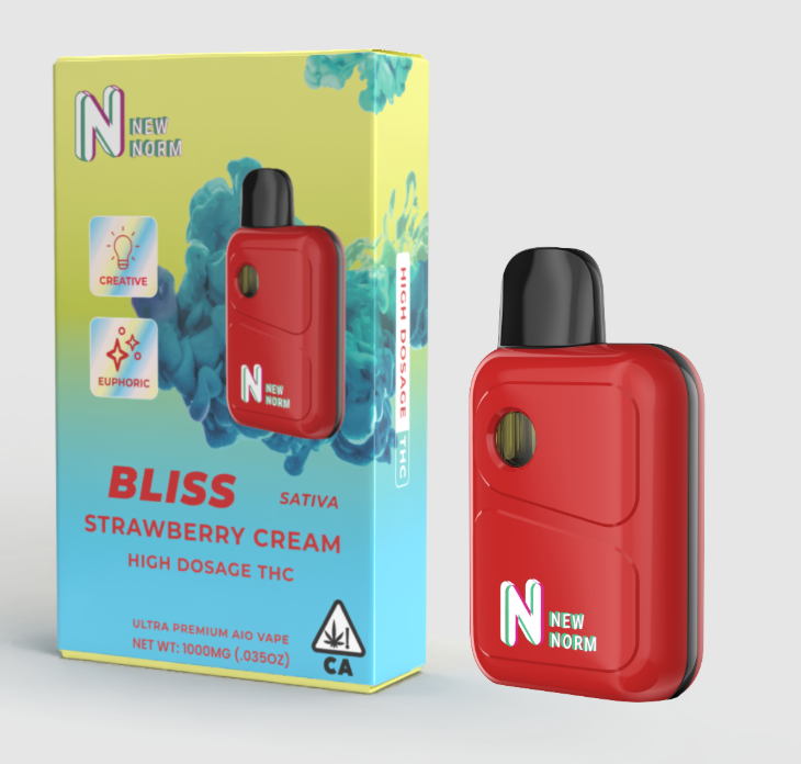 New Norm - Vape: Bliss Disposable (Strawberry Cream)