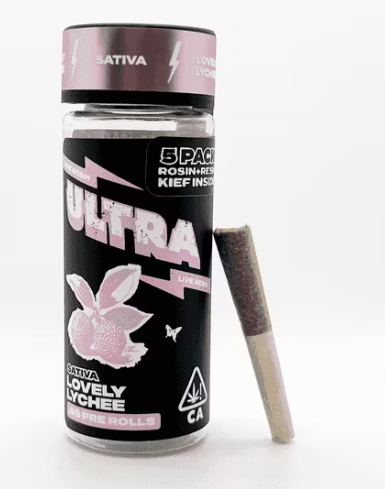 Ultra - Preroll: Lovely Lychee (Infused 5-Pack)