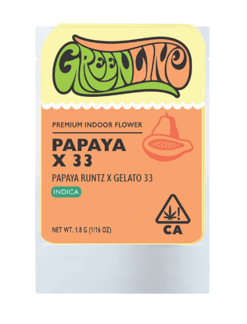 Indoor 1.8g "Teenth" - Papaya x 33 (I)