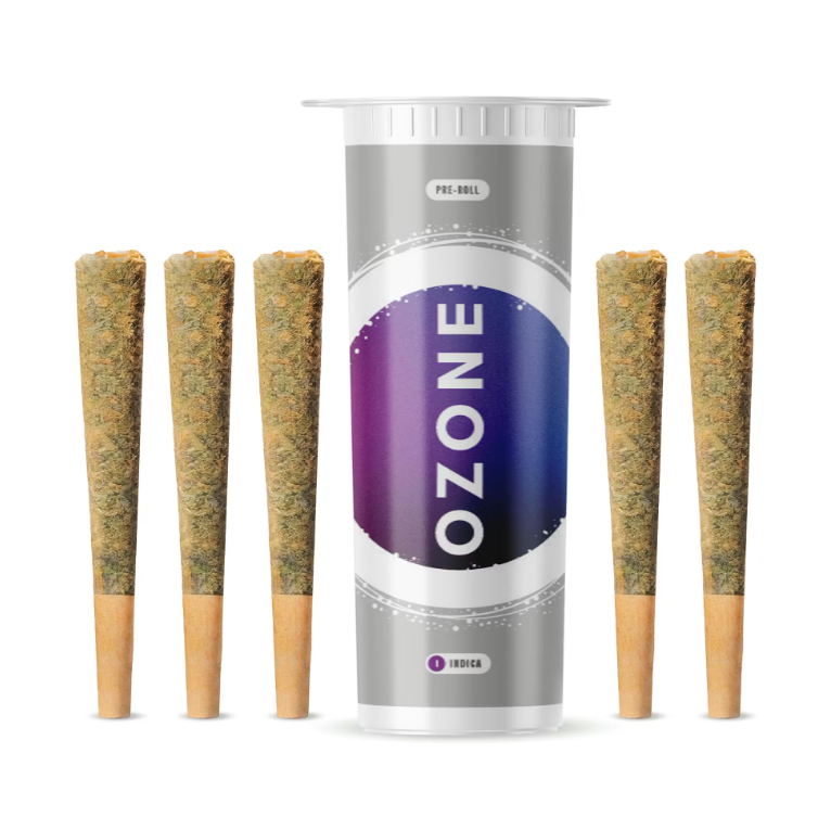 Ozone Premium Cannabis Pave 1g Preroll Prerolls | Evergreen