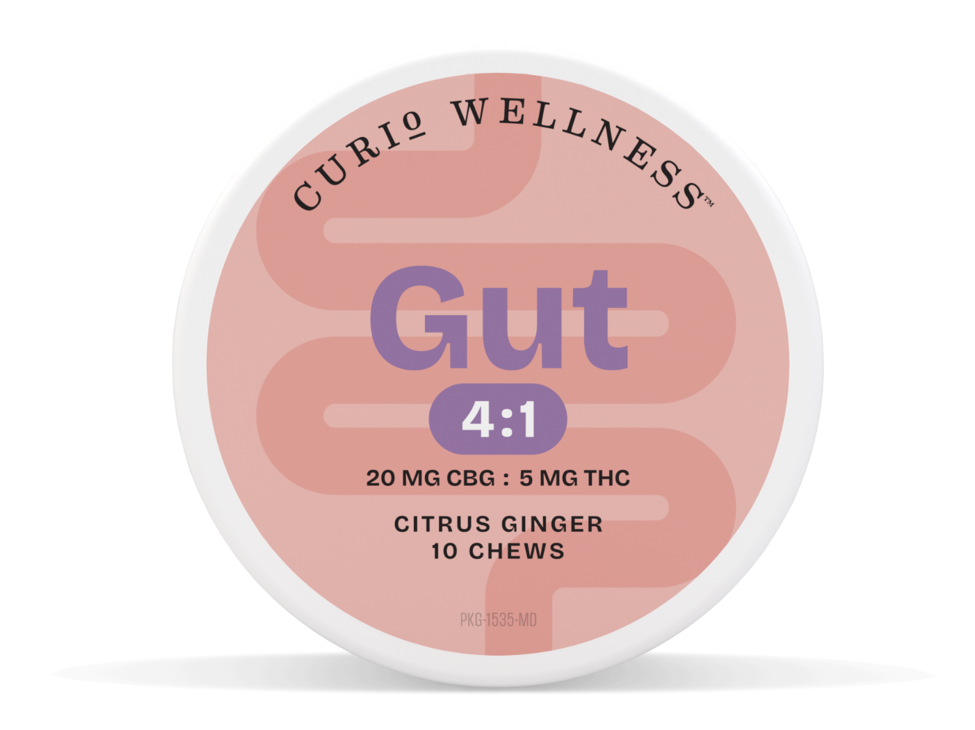 Curio | Edible | Chews - Gut - Citrus Comfort | 400mg CBG:100mg THC