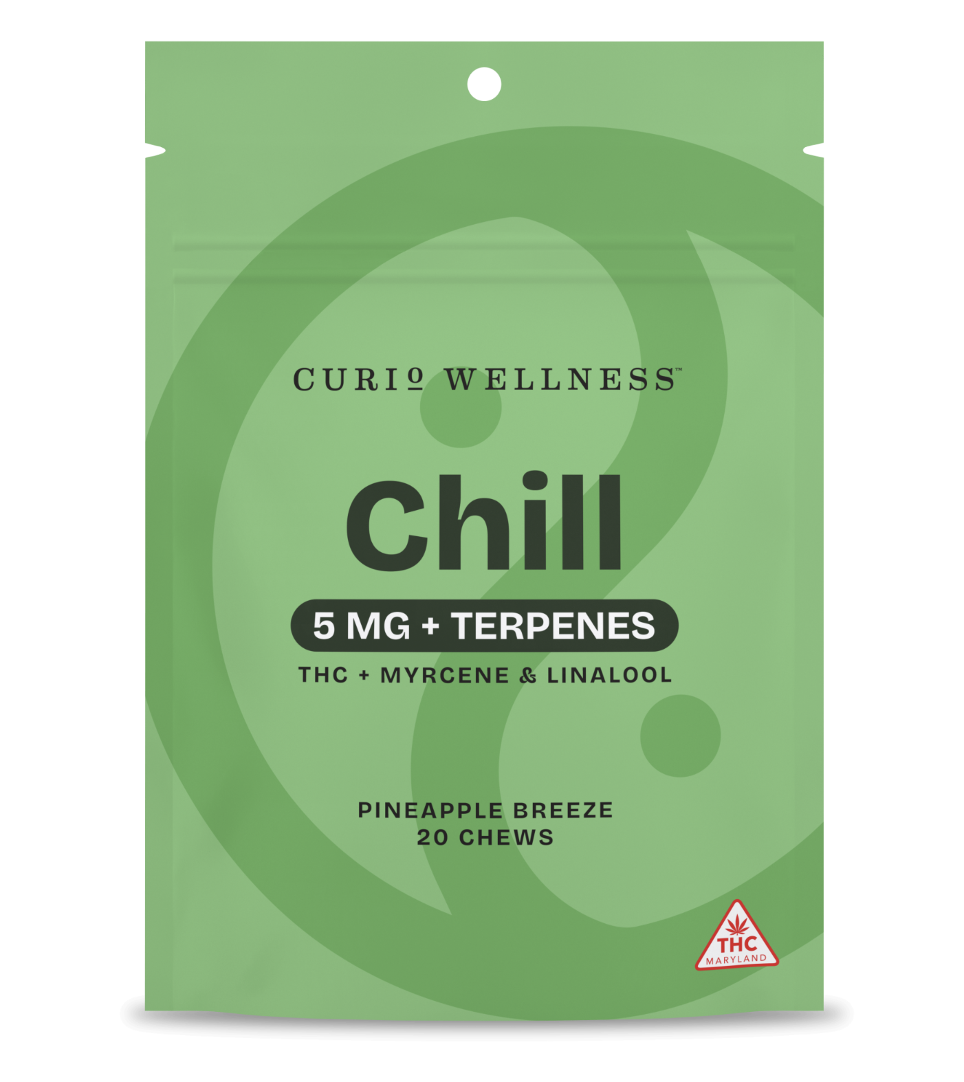 Curio | Edible | Chews - Chill - Pineapple Breeze | 100mg