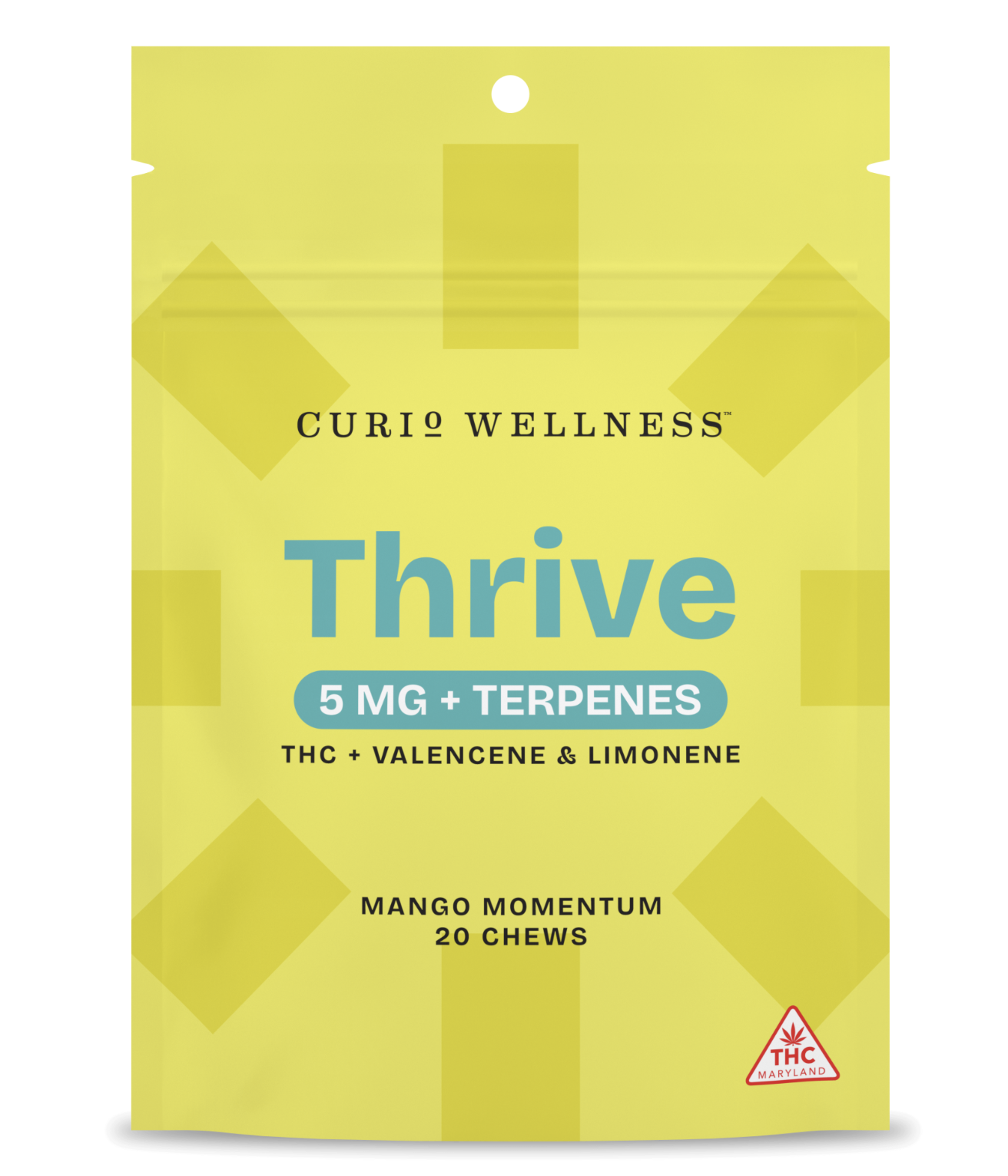 Curio | Edible | Chews - Thrive - Mango Momentum | 100mg