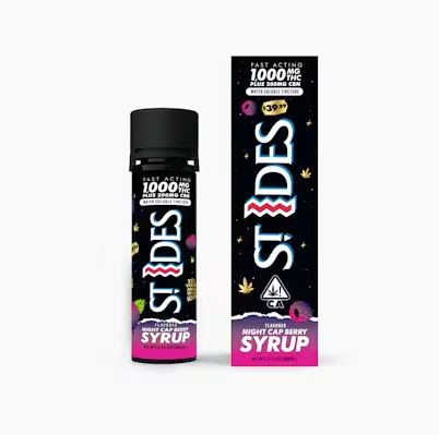 St Ides 1000mg Syrup Night Cap Berry CBN