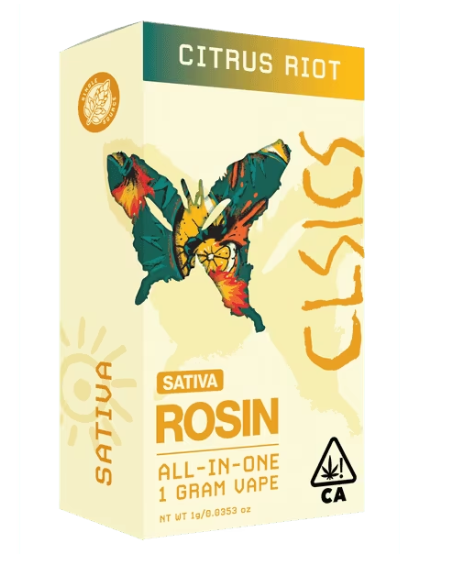 Vape: Citrus Riot (Live Rosin Disposable)
