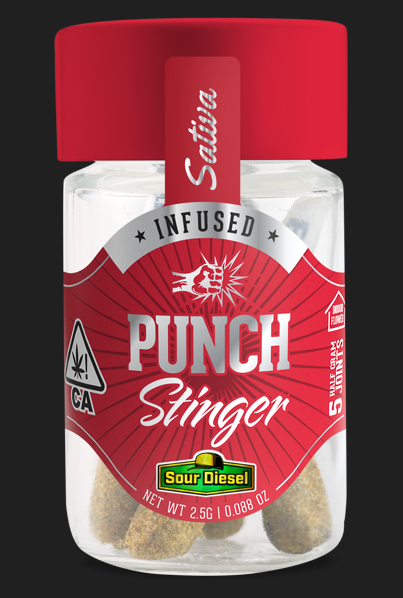 Punch - Preroll: Sour Diesel (Infused 5pk)