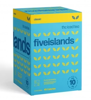 Five Islands Classic Iced Tea 40mg 4pk