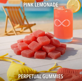 Perpetual Pink Lemonade 100mg 20pk Gummies (V/GF)