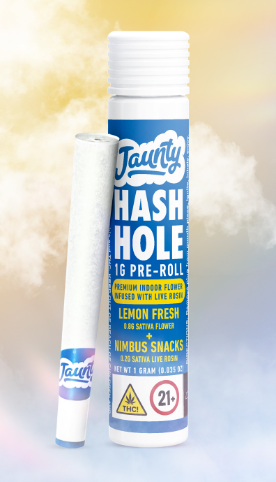 Jaunty | Preroll | Lemon Fresh | Hash Hole | 1G