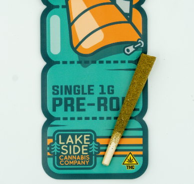 Lakeside Cannabis Co | 1g Infused Pre-roll | Jacked Up Boof
