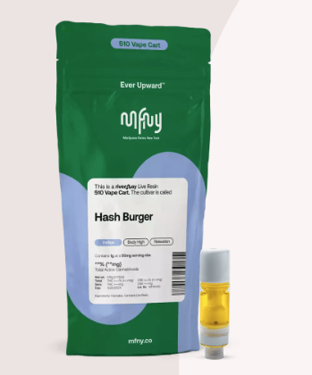 MFNY | Hash Burger Live Resin 510 Cart | 1g
