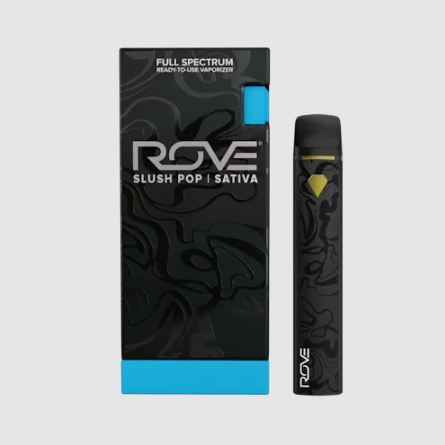 ROVE Slush Pop Live Resin Diamond 1g AIO Vape Pens | Evergreen