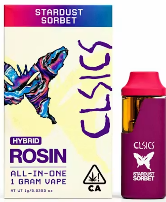 CLSICS - Stardust Sorbet - Live Rosin - AIO - 1 Gram
