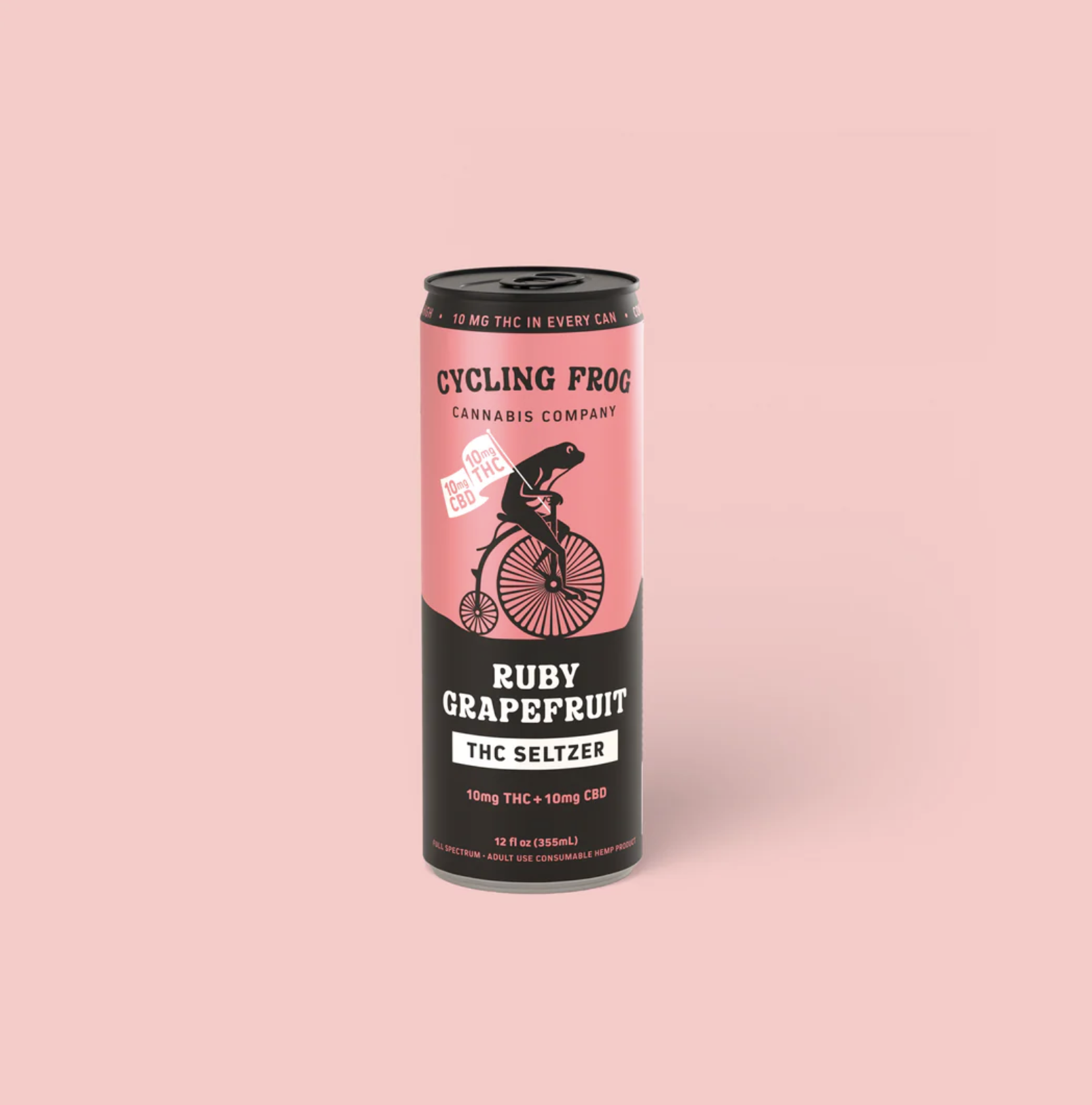 Ruby Grapefruit 10mg Seltzer | Cycling Frog