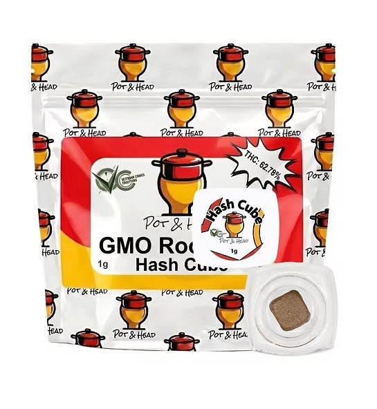 Pot & Head | Concentrate | Hash Cube | GMO Root Beer | 1g