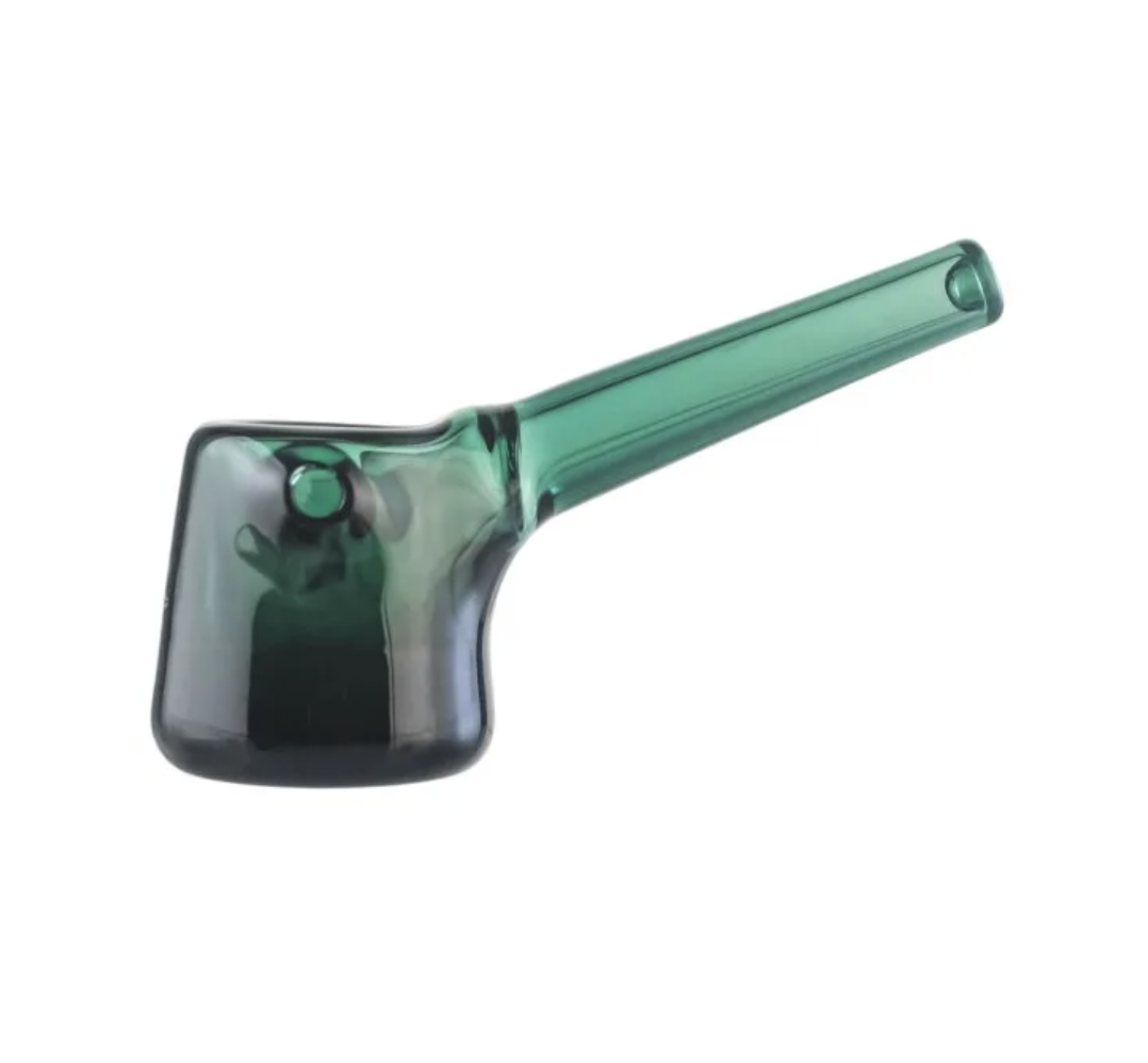 Alfalfa Glass Pipe | Lake Green Color | TAX INCLD