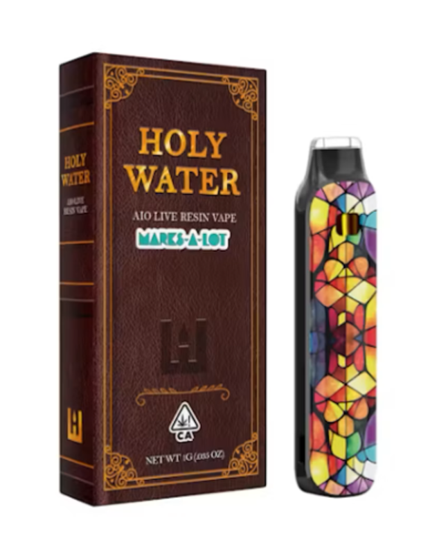 Holy Water - Marks-A-Lot - Live Resin - AIO - 1g