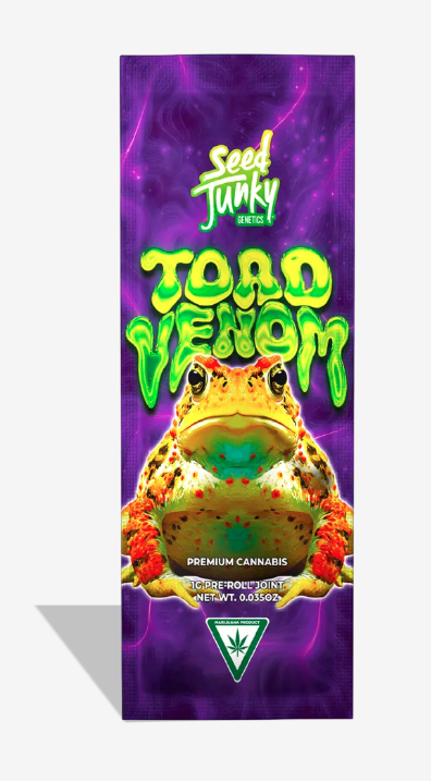 Seed Junky - Preroll - Toad Venom - 1G