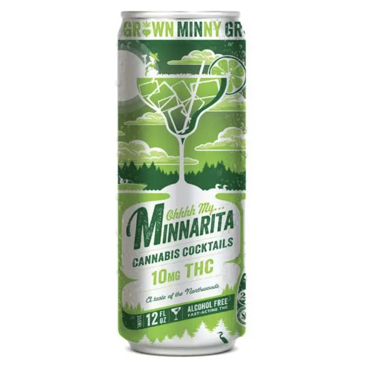 Ohhhh My Minnarita 10mg Cocktail | Minny Grown