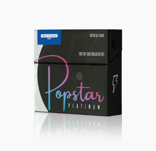 POPSTAR PLATINUM x TRUE CLASSIC - True OG 5pk - 5g - Preroll