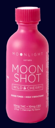 Moonlight- Moonshot Wild Cherry (10mg THC/ 10mg CBG)