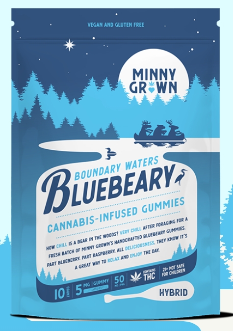 MINNY GROWN- Boundary Water Bluebeary