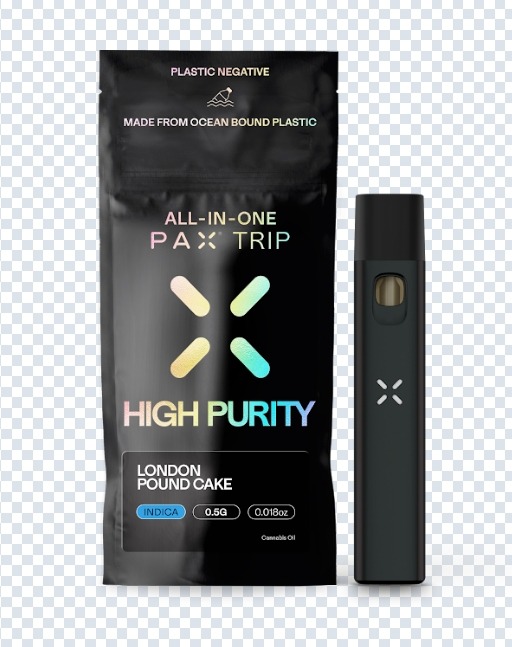 PAX | London Pound Cake | High Purity | .5G AIO