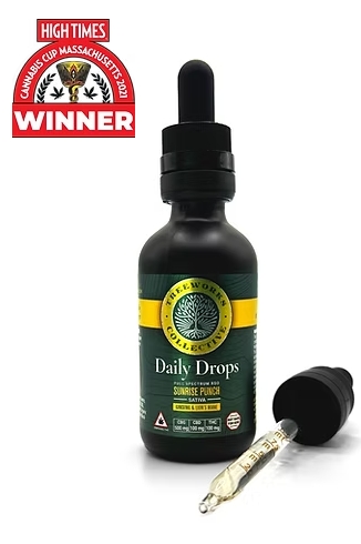 Treeworks 1:1 Daily Drops 1000mg 50mL Tincture (THC:CBG) - Sunrise Punch