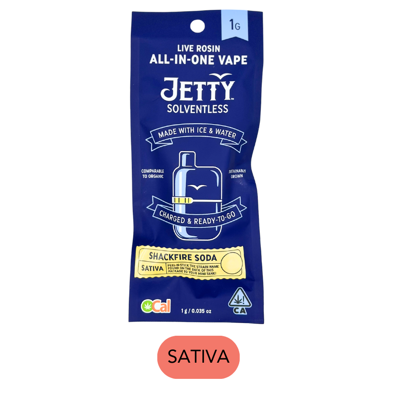 Jetty - Solventless - Shackfire Soda - RTU - 1.0g