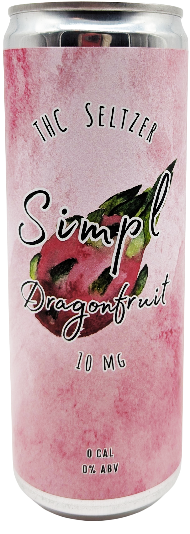 Simpl | Dragonfruit THC Seltzer Beverage | 10mg THC
