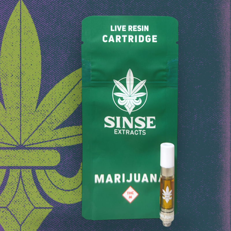 SINSE - GELATO 41 1 GRAM LIVE RESIN VAPE CART