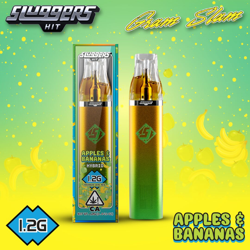 Sluggers Apples & Bananas (H) AIO 1.2g