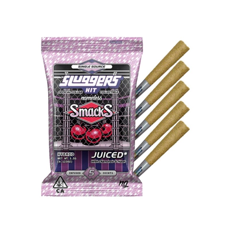 Sluggers Smacks (H) Infused Preroll 5pk 3.5g