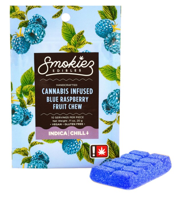 Sweet Blue Raspberry, Gummy, Single