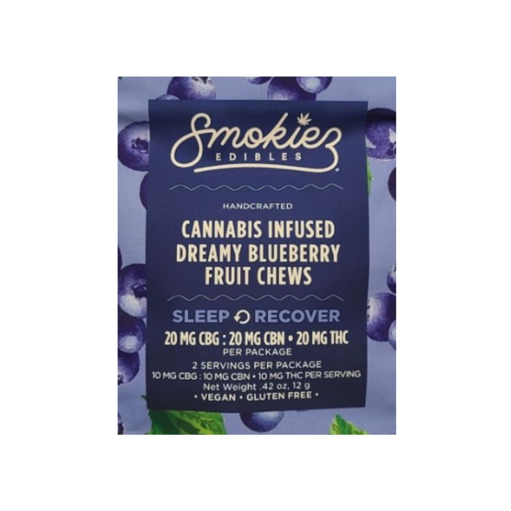 1:1:1 CBN DREAMY BLUEBERRY - SMOKIEZ