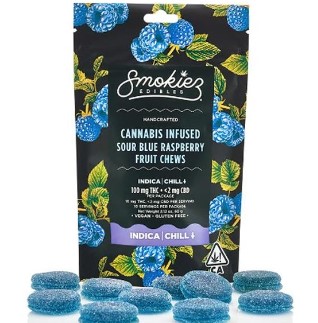 Edible: Sour Blue Raspberry - 100mg