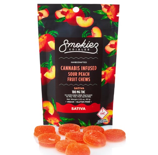 Edible: Sour Peach - 100mg