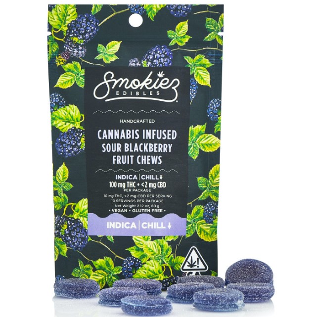 Edible: Sour Blackberry - 100mg